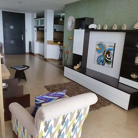 Departamento Frente Al Mar En Manta-Barbasquillo Con Espectacular Vista Apartment Exterior photo