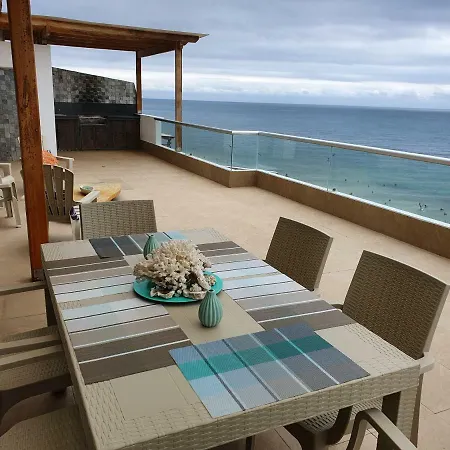 Departamento Frente Al Mar En Manta-Barbasquillo Con Espectacular Vista Apartment Exterior photo