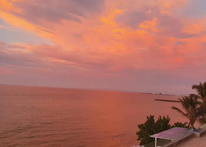 Departamento Frente Al Mar En Manta-Barbasquillo Con Espectacular Vista